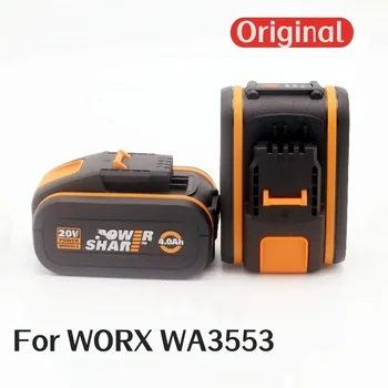 100%Original 4000 for WORX WA3553 WG630 WG629 WX372 WX390 WX394 WX550 WX523 WX802 WX858 WX900 Elektrinio įrankio baterija