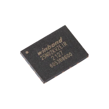 10PCS Original Authentic Patch W25N02KVZEIR WSON-8 3V 2Gb Serial NAND Flash Memory Chip