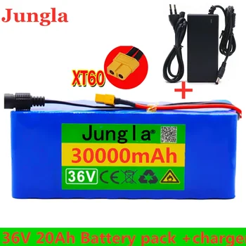 36V10S4P 30Ah akumuliatorius 500W batteria ad alta potenza 42V 30000mAh Ebike elettrica BMS 42v batteria con xt60 spina + charger