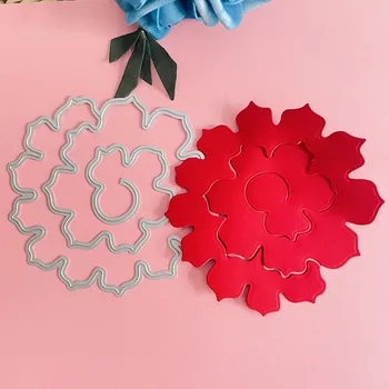 3D spiralinių gėlių puošyba štampas Metalo pjovimo štampai 