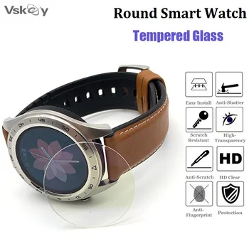 3PCS ekrano apsauga, skirta Garmin Ticwatch Casio Fossil Suunto Samsung Huawei Smart Watch apvali grūdinto stiklo apsauginė plėvelė