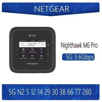 5G sim maršrutizatorius NETGEAR Nighthawk MR6500 M6 Pro 5G mobilusis viešosios interneto prieigos taško maršrutizatorius Pasaulinis 5G CPE maršrutizatorius su Ethernet prievadu