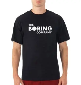 Boring Company Elon Musk marškinėliai ilgomis rankovėmis