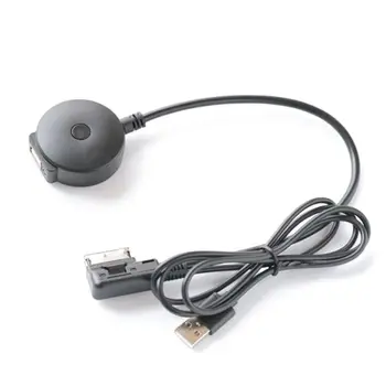 Car Bluetooth AUX imtuvo kabelis su USB adapteriu VW Audi A4 A5 A6 Q5 Q7 S4 S5 garso laikmenos įvestis AMI MDI sąsaja 87HE
