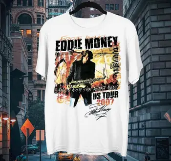 Eddie Money Balti marškinėliai