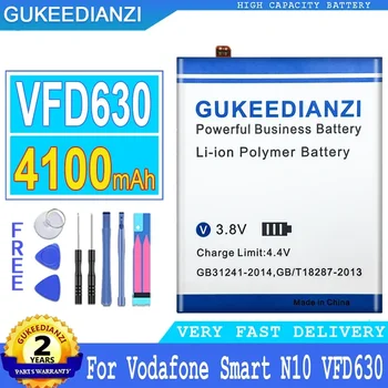 GUKEEDIANZI baterija Vodafone Smart N10, VFD630 pakaitinės baterijos, didelės galios baterija, nemokami įrankiai, 4100mAh, nauja