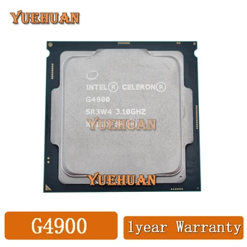 Intel Celeron G4900 3,1 GHz dviejų branduolių dviejų gijų 54 W procesoriaus procesorius LGA 1151