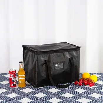 Krepšys Stalo reikmenų laikymo krepšys BBQ Maistas Maistas Rankiniai krepšiai Kempingo maisto laikymo krepšys Termiškai izoliuotas Aušintuvo dėžutė Kempingo iškylų krepšys