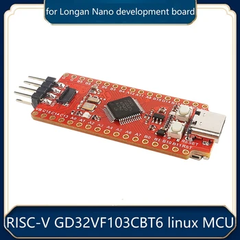 Linux kūrimo lenta Sipeed Longan Nano RISC-V GD32VF103CBT6 128KB Flash 32KB SRAM Type-C MCU Linux su SD kortelės lizdu