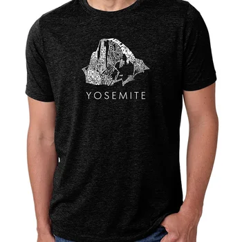 Men's Premium Blend Word Art marškinėliai Yosemite