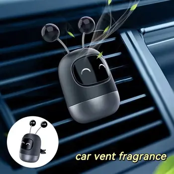 Mielas robotas automobilis oro išleidimo anga kvapas automobilis oro valytuvas sūpynės automobilis oro išleidimo anga dekoravimas animacinis filmas automobilio salono dekoravimas