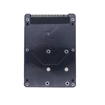 mSATA į IDE korpuso dėklas Mini PCIE msata SSD į 2.5inch IDE HDD kieta 44pin kortelė PCIExpress Sata adapteris