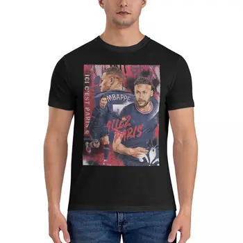 Neymar And Jr Brazil Celebrate Soccer Striker 18 Tshirt T-shirt Fresh Aukštos kokybės marškinėliai premium USA Size