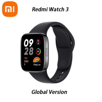 Pasaulinė versija Xiaomi Redmi Watch 3 GPS išmanusis laikrodis Bluetooth telefono skambutis 1.75