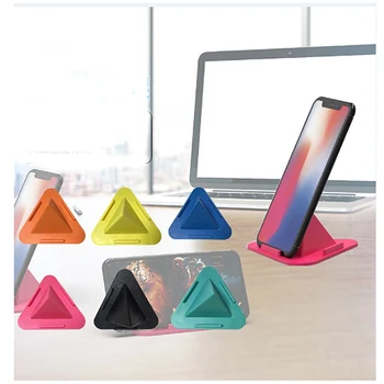 Piramidės formos stalinio telefono laikiklis Mini telefono planšetinio kompiuterio stovas