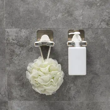Praktiška dušo želės buteliukų lentyna Universali skysto muilo pakaba Patvari sieninė šampūno laikiklio lentyna