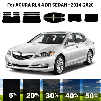 Precut nanokeramikos automobilis UV langų atspalvio rinkinys Automobilinė langų plėvelė ACURA RLX 4 DR SEDAN 2014-2020