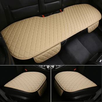 Priekiniai/galiniai odiniai automobilio sėdynių užvalkalai Lincoln MKZ MKS MKX MKT LS Continental Navigator Automobile Seat Cushion Protection Cover