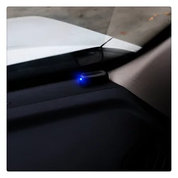 Saulės USB automobilio signalizacijos lemputė Apsaugos nuo vagystės įspėjamoji blykstė 