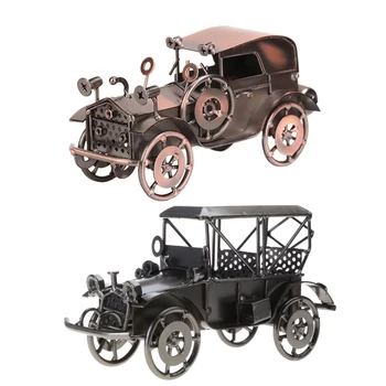 Senovinio automobilio modelis baro ar namų dekoravimui Puikios kolekcijos Dovanų lašų pristatymas