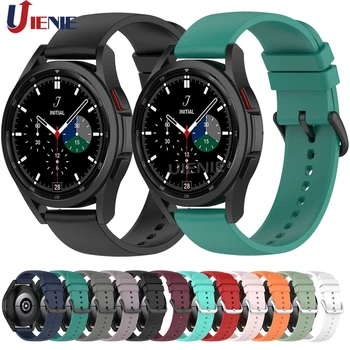 Silikoninė laikrodžio apyrankė, skirta Samsung Galaxy Watch 4/ 3 40mm 44mm & Classic 42mm 46mm Watchband Sport Branklet 20/22mm apyrankė