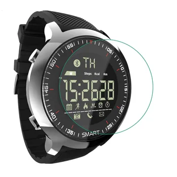 Smartwatch grūdinto stiklo apsauginė plėvelė Skaidri apsauga, skirta LOKMAT MK18 Bluetooth Smart Watch LCD ekrano apsaugos dangtelis