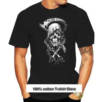 Sullen Art Collective-Reaper con insignia de Grind, camiseta negra con tatuaje de Calavera, M-3XL, estilo redondo