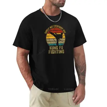 Tikrai ne visi buvo Kung Fu koviniai marškinėliai naujo leidimo marškinėliai juodi marškinėliai vyriški drabužiai