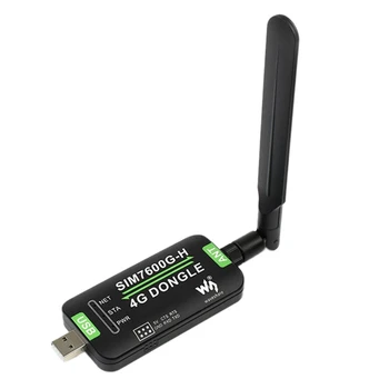 Waveshare SIM7600G-H 4G DONGLE modulis Interneto prieigos modulis Raspberry Pi GNSS pasauliniam ryšiui