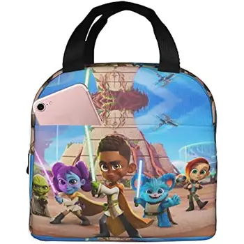 Young Jedi Adventures Lunch Box Jedi Nubs Lunch Bag Tote Bag Insulated Lunch Box for Boys Girls