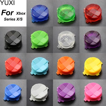 YUXI 1PCS Pakaitinis plastikinis Dpad D Pad mygtukas Krypties klavišas Kryžiaus mygtukai, skirti Xbox Series X / S valdiklio žaidimų priedams