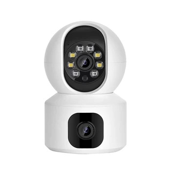Žiūronų sujungimo kamera Belaidė stebėjimo kamera 2MP HD Wifi monitorius Pagrindinis Išmanioji apsaugos kamera